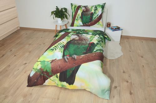 Povlečení fototisk mikrovlákno PAPOUŠEK