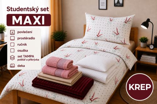 Studentský set MAXI LEVANDA fuchsiový