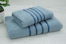 Set ručníku a osušky NARMI modrý