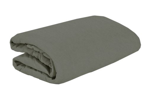 Jersey prostěradlo EKONOM 160x200 cm tmavě šedé
