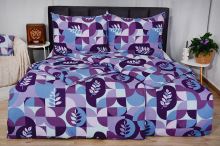 Povlečení mikrosatén 4dílné SAFA fialové