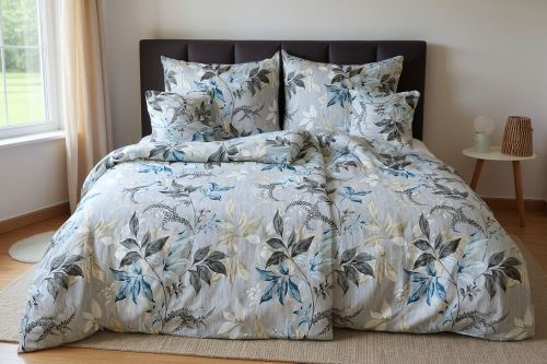 Povlečení mikrosatén EXCLUSIVE KALMA + povlak na polštářek ZDARMA