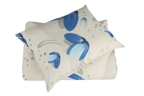 Bavlněné povlečení PLUS prodloužené MOJA modré