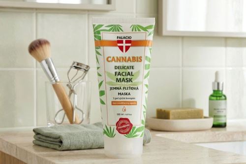 Konopná jemná pleťová maska 150 ml