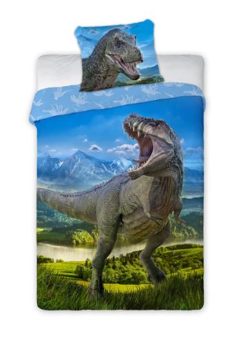 Bavlněné povlečení fototisk T- REX