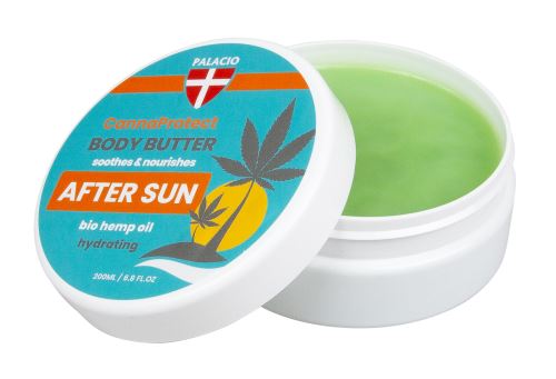 Tělové máslo po opalování after sun s konopím 200 ml