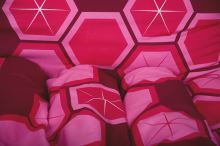 Povlečení mikrosatén prodloužené VINKA vínové (3)