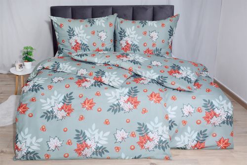 Bavlněné povlečení BASIC LAURENA šedé